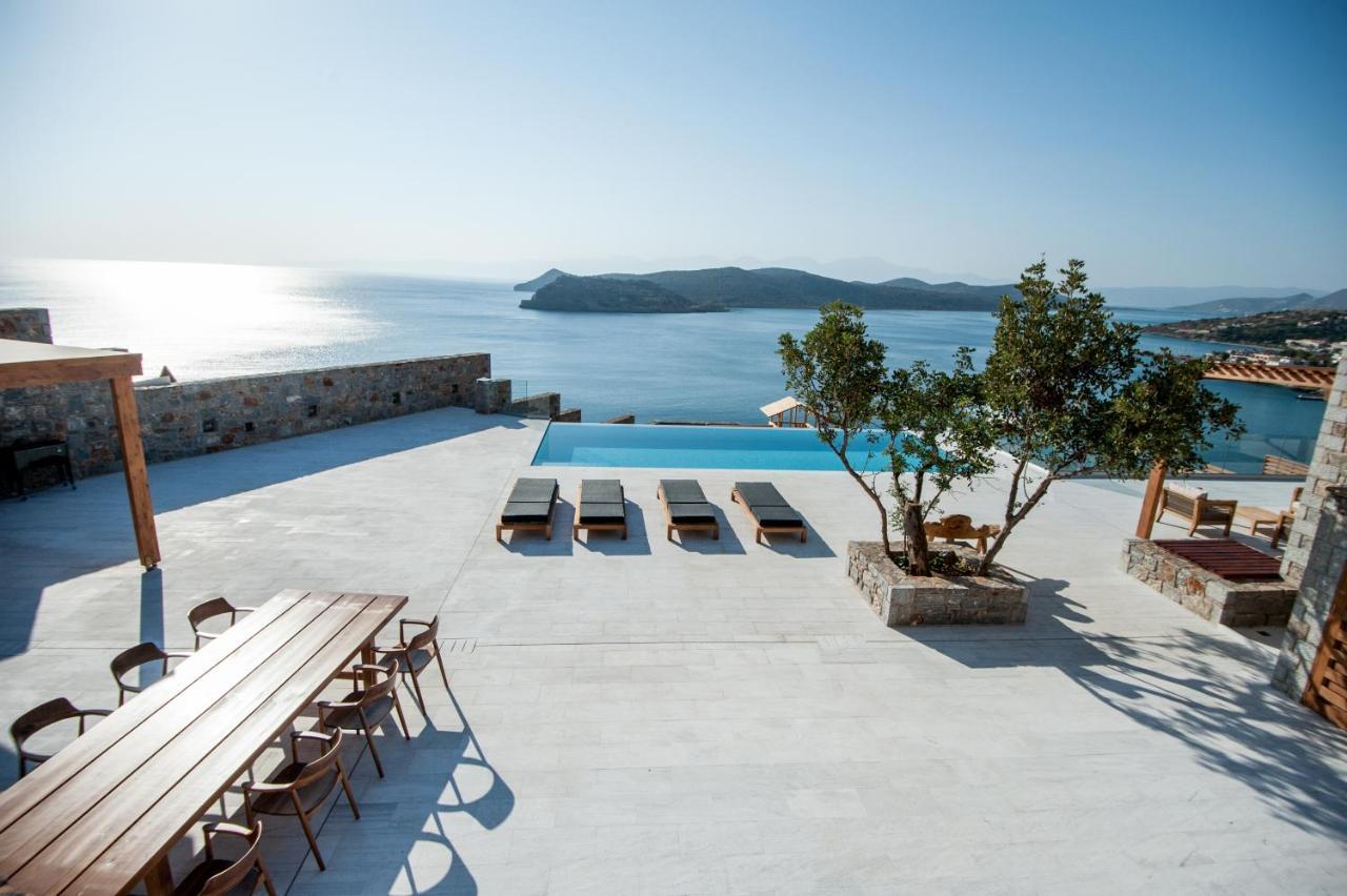 Villa Dimitra By Elounda Island View Villas Eksteriør bilde