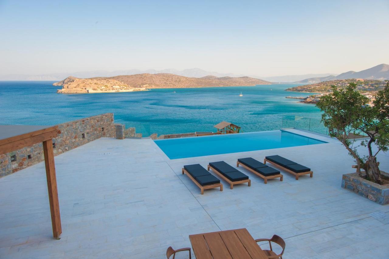 Villa Dimitra By Elounda Island View Villas Eksteriør bilde