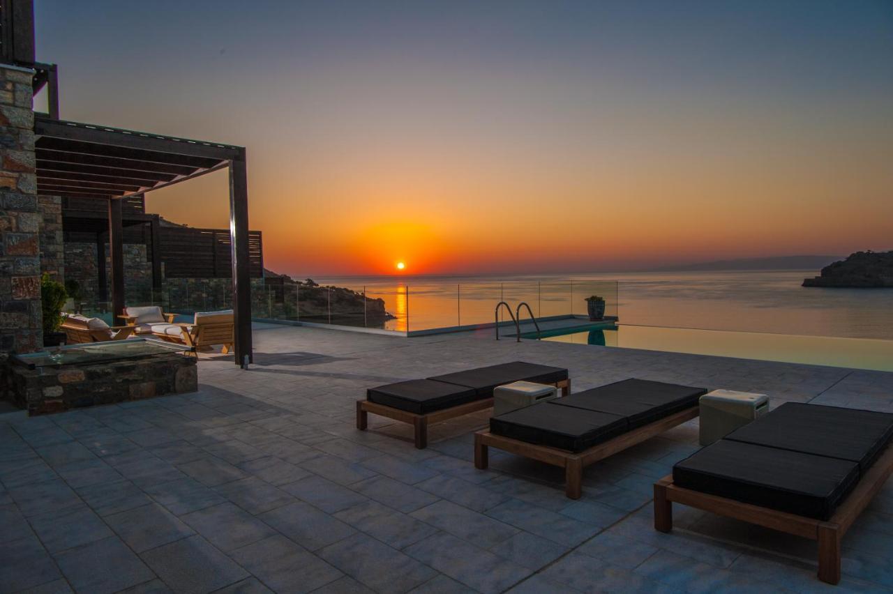 Villa Dimitra By Elounda Island View Villas Eksteriør bilde