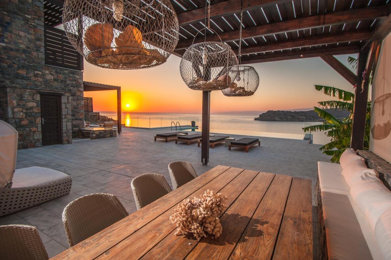 Villa Dimitra By Elounda Island View Villas Eksteriør bilde